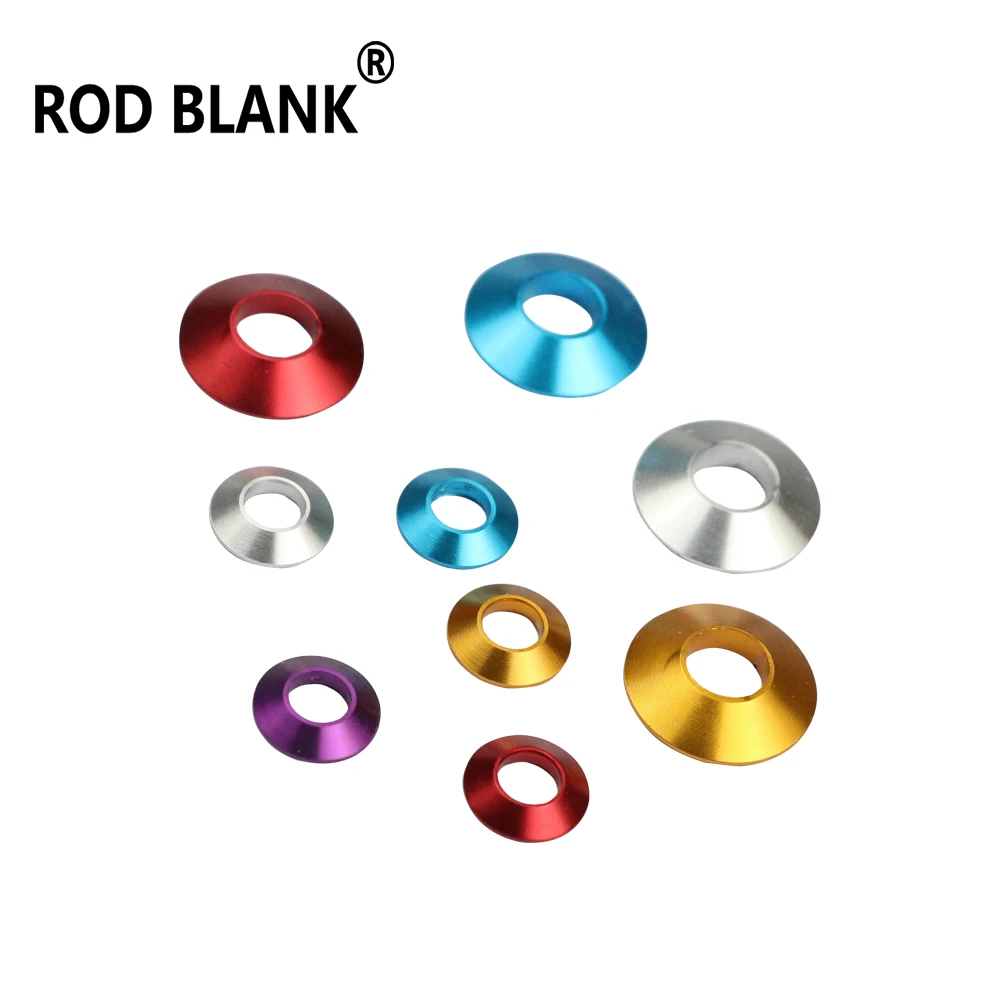 Rod Blank 10Pcs/Lot Aluminum Ring Ice Fishing Rod  Winding Check Rod Building Component Fishing Rod DIY Repair Accessory