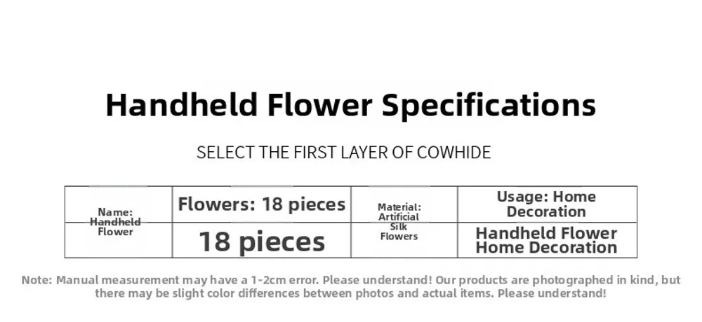 18 Köpfe Echte Glückliche Blumen in 8 Farben für Fotografie und Geschenke, Natürlich Simulierte Mini-Rosen zur Dekoration – Detail 18