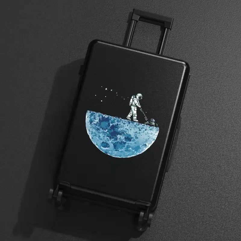 Astronaut Suitcase Cartoon Travel Password Box Students Small Fresh Luggage Case Suitcase Men and Women Rolling Luggage