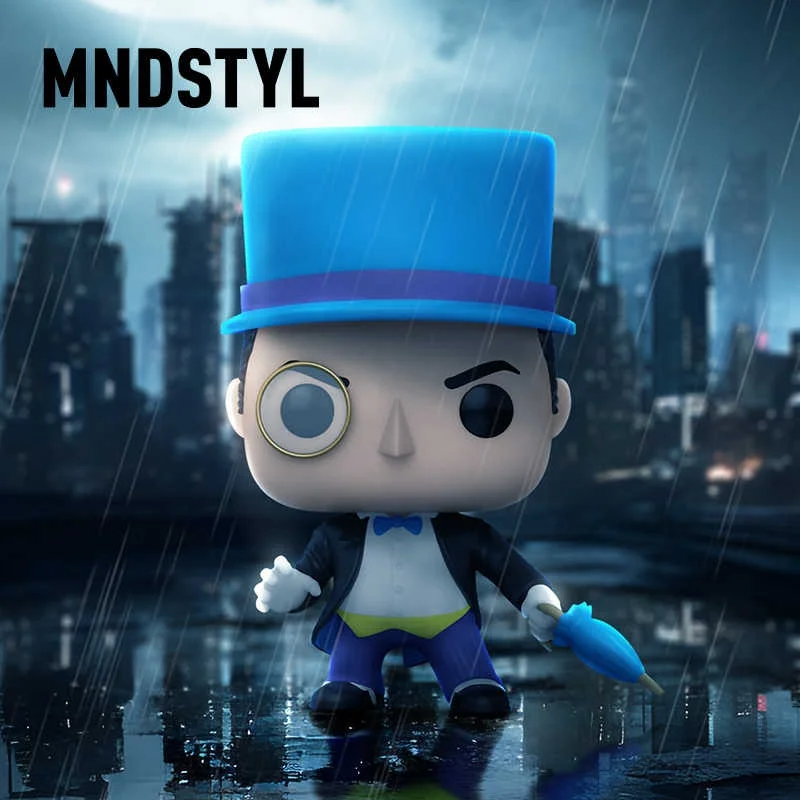 Dc The Penguin Action Figure Model Funko Pop Q Version Sculpture Dolls Decor Collectible Limited Edition Figures Toy Gift - Image 4