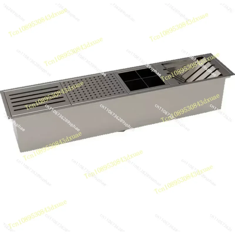 High Quality Kitchen Cabinet Storage Dish Rack Built-in Stainless Steel Kitchen Dish Rack