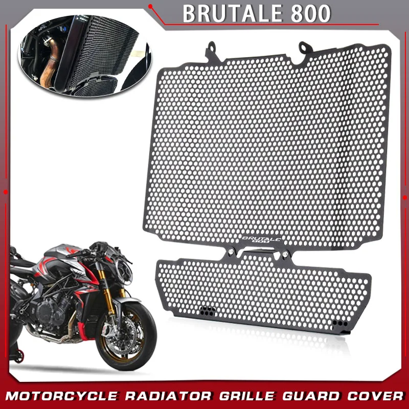 

Motorcycle Radiator Grille Guard Cover Protection For MV Agusta Brutale 800 2016-2023 For Italjet Dragster 800/800RR