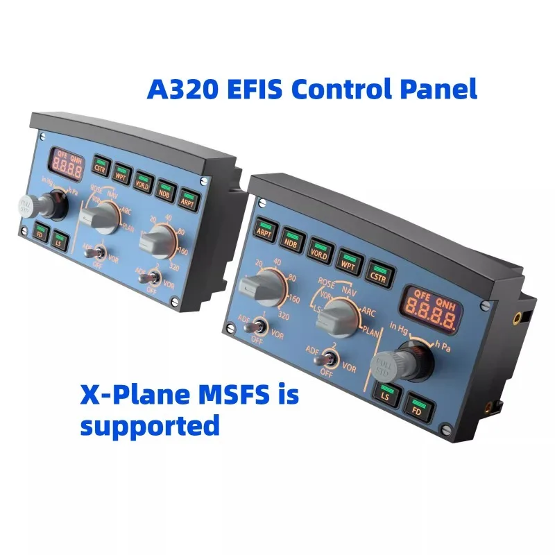 

Оригинальная полноразмерная панель управления Airbus A320 EFIS | X-Plane MSFS поддерживается