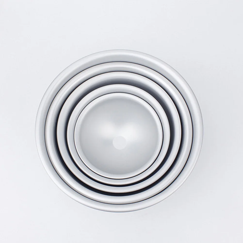

Semi-circle Mold Hemisphere Cake Tin Baking Mould Stainless Steel Semicircle Shape Silver Dessert