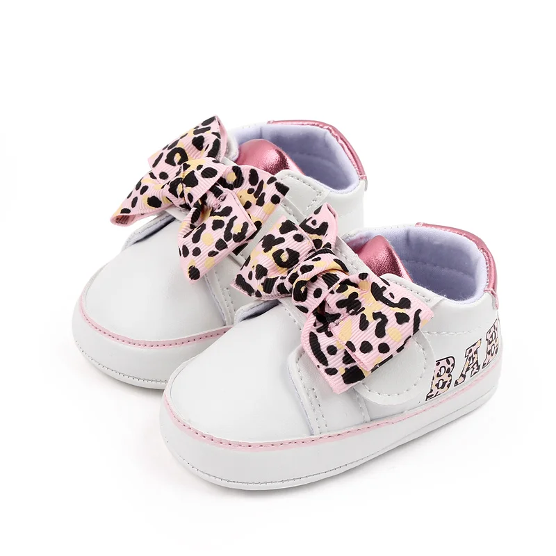 Baby Cute Sneaker Bowknot Soft Cotton Sole Beatiful Baby Shoes 2023 New Arrival Baby Fashion Girl Shoes 0-6-12 Months 11/12/13