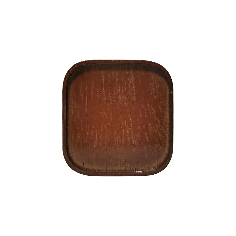 Ob11 بيت الدمية الملحقات مصغرة صينية الشاي لعبة مجسمة محاكاة النمط الياباني واقعية خشبية مربع صينية دمية ديكور