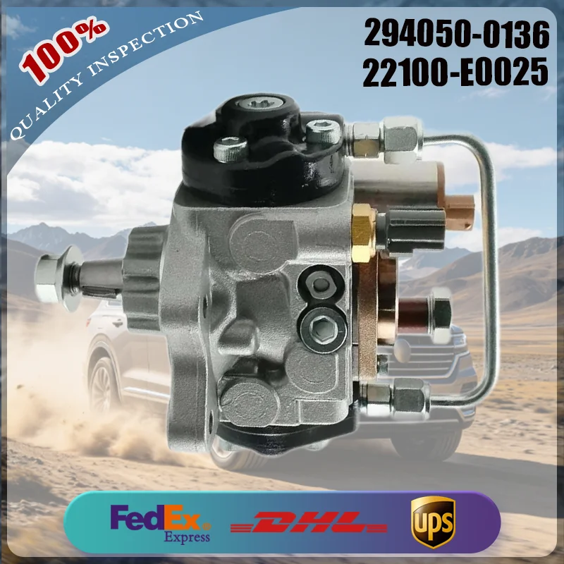 

Common Rail Fuel Pump 294050-0136 22100-E0025 for Hino Engine J08E Compatible with Kobelco SK300-8 SK330-8 SK350-8
