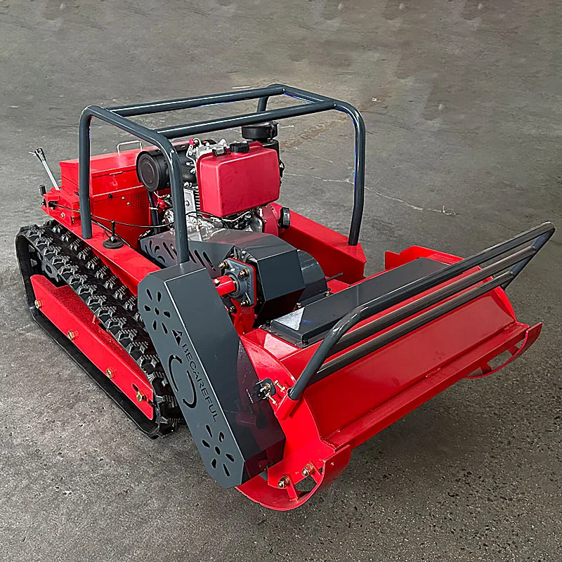 Customized CE EPA Approved All Terrain Agriculture Multi Functional Snow Sweeper Remote Control Robot Lawn Mower