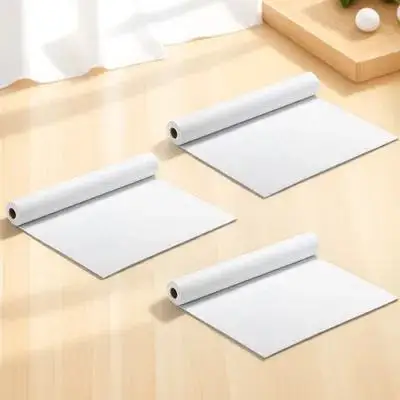 3 لفات من ورق الرسم للأطفال، لفة ورق رسم جرافيتي، سطح أملس سميك لأقلام التلوين وأقلام الرصاص