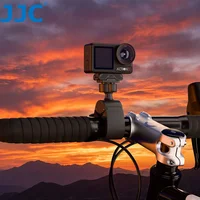 Soporte de Manillar JJC para DJI Osmo 360 Osmo Action 5 Pro 4 3, Soporte de Abrazadera para Motocicleta con Adaptador de Liberación Rápida Magnético