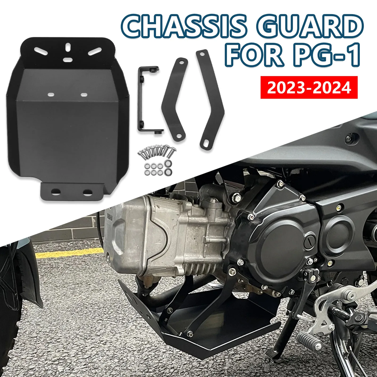 

PG1 2025 Motorcycle Accessories Engine Guard Protector Chassis Guard for Yamaha PG-1 2023 2024