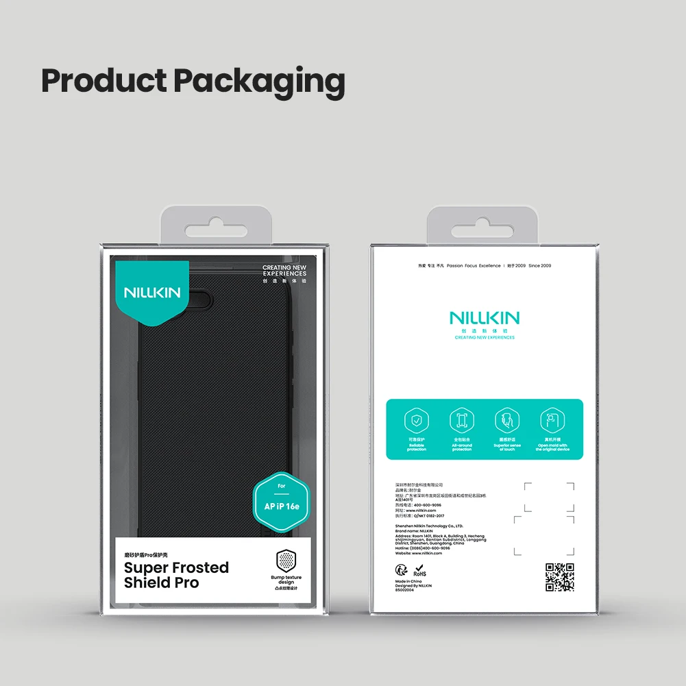 Etui na iPhone 17E 16E 2025 Nillkin Frosted Shield Pro PC Hard Back Cover — zdjęcie produktu 6