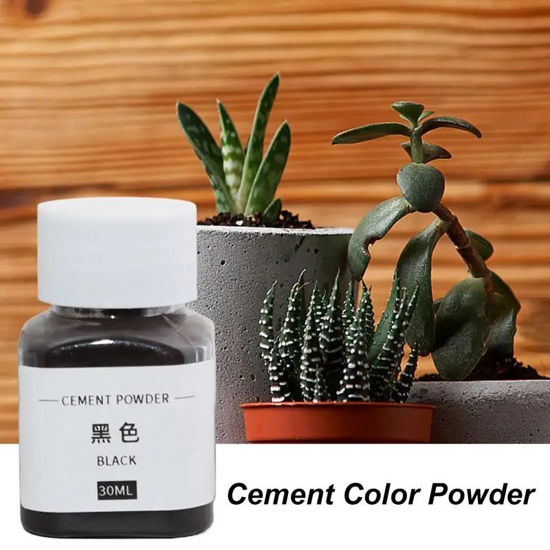 Concrete Pigment Iron Oxide Powder Concrete Color Pigment Concrete Dye Tint Pigment 30ml Colorant For Artistic Decorative