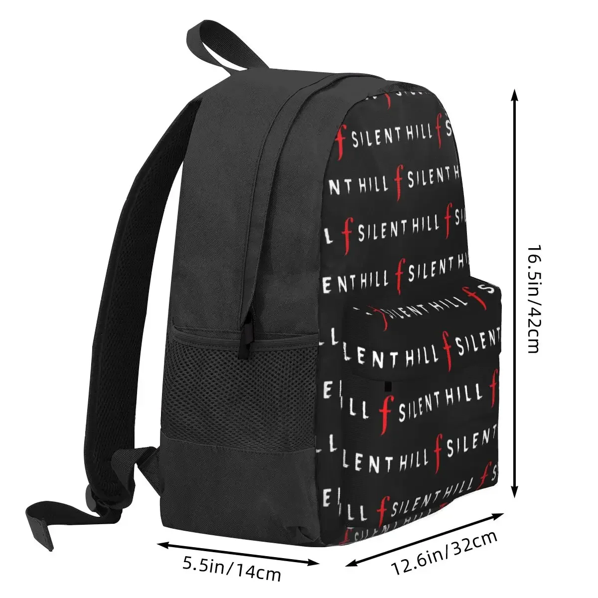 Silent Hill F Video Game Horror Logo Backpack Student BookBag Children School Bag Computer Shoulder Bags for Boys Girls