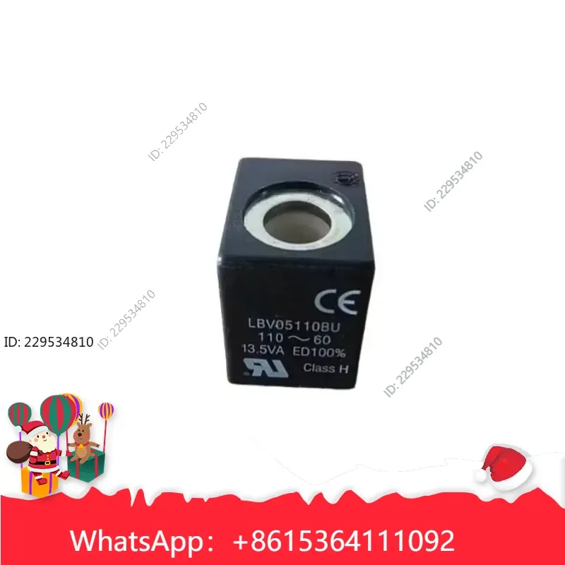 1pc For LBV05110BU LBV05110AY LBV230 Solenoid Valve Coil Black Rubber Block Compatible For Model,practical use