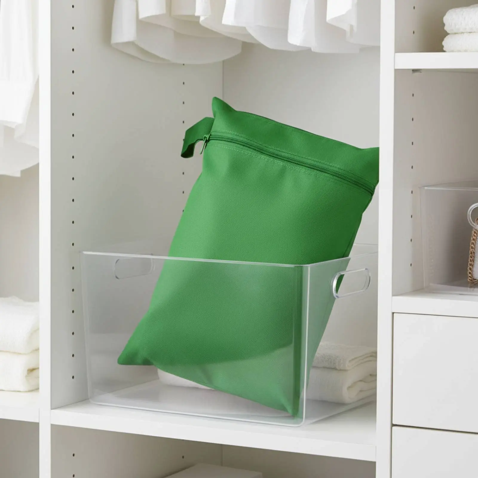 Waterproof Oxford Cloth Bag Fastener Closure Dustproof Packing Pouch Uniform Color Utility Bag Lightweight
