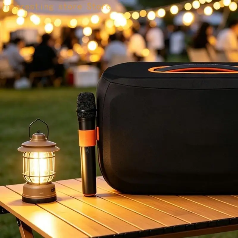Ausgestatteter Lautsprecher-Staubschutz für Party Box On-The-Go 2, weiche faltbare Abdeckung 55KC – Detail 7