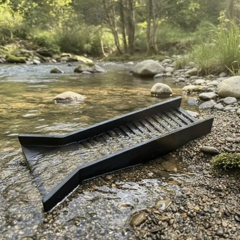 Portable Sluice Box Professional Gold Panning Tool User-friendly Mining Equipment for Adults Beginners Outdoor Daily Use
