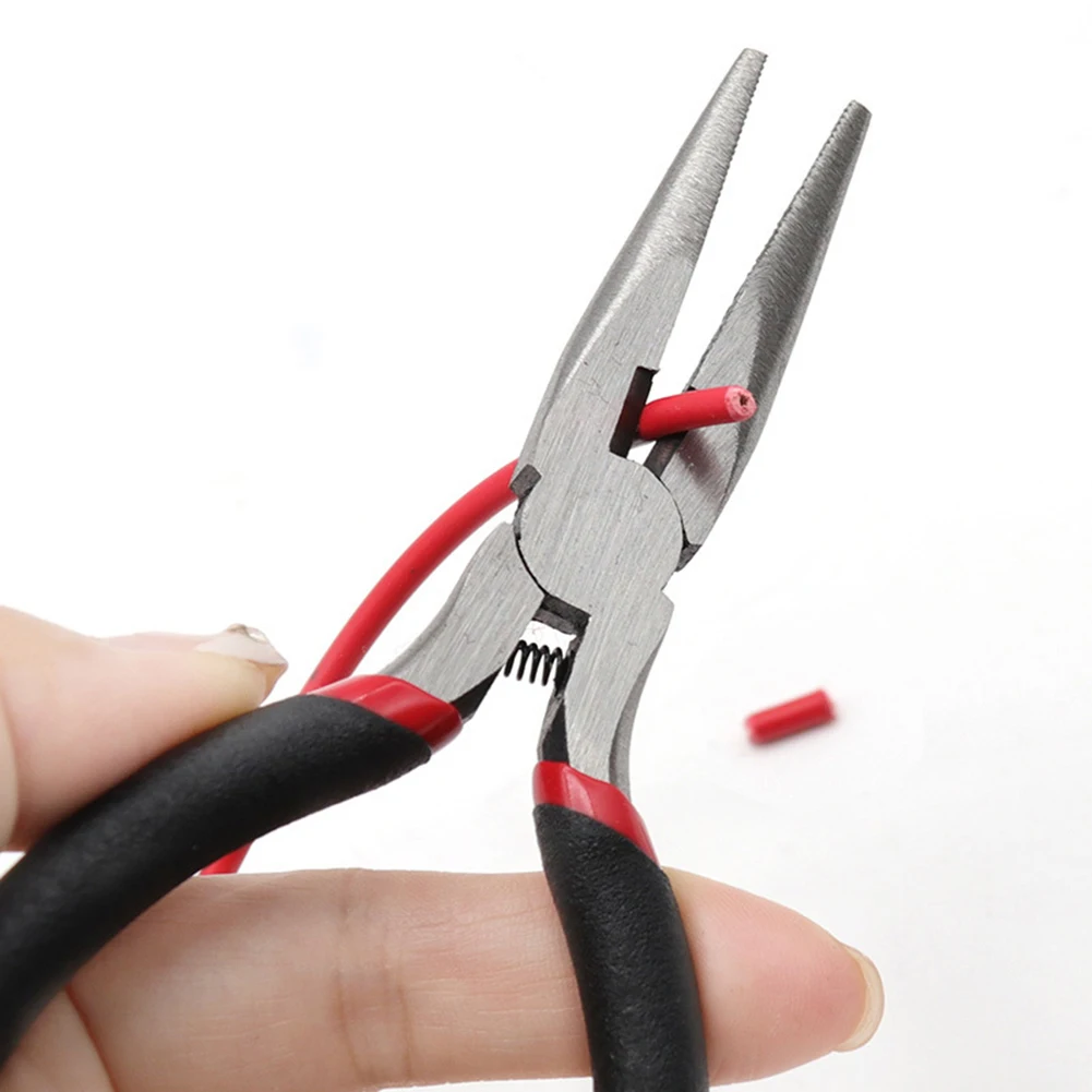 

Electrician Installation Carbon Steel Multi Options Needle Nose Pliers Carbon Steel Multi Options Package Content