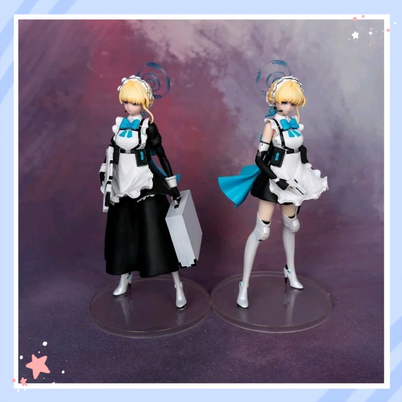 

New Blue Archive Asuma Toki Maid Action Figure Chinese Made Anime Girl Collectible Model Desktop PC Case Decor Gift For Game Fan