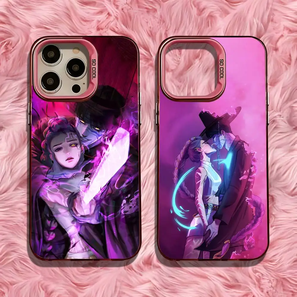 

Rujinu D-Demon H-Hunters Rumi Jinu Phone Case For iPhone 16,15,14,13,12,11,Pro,Max,Plus,Mini,SE Anti Fall Pink Matte Hard Bumper