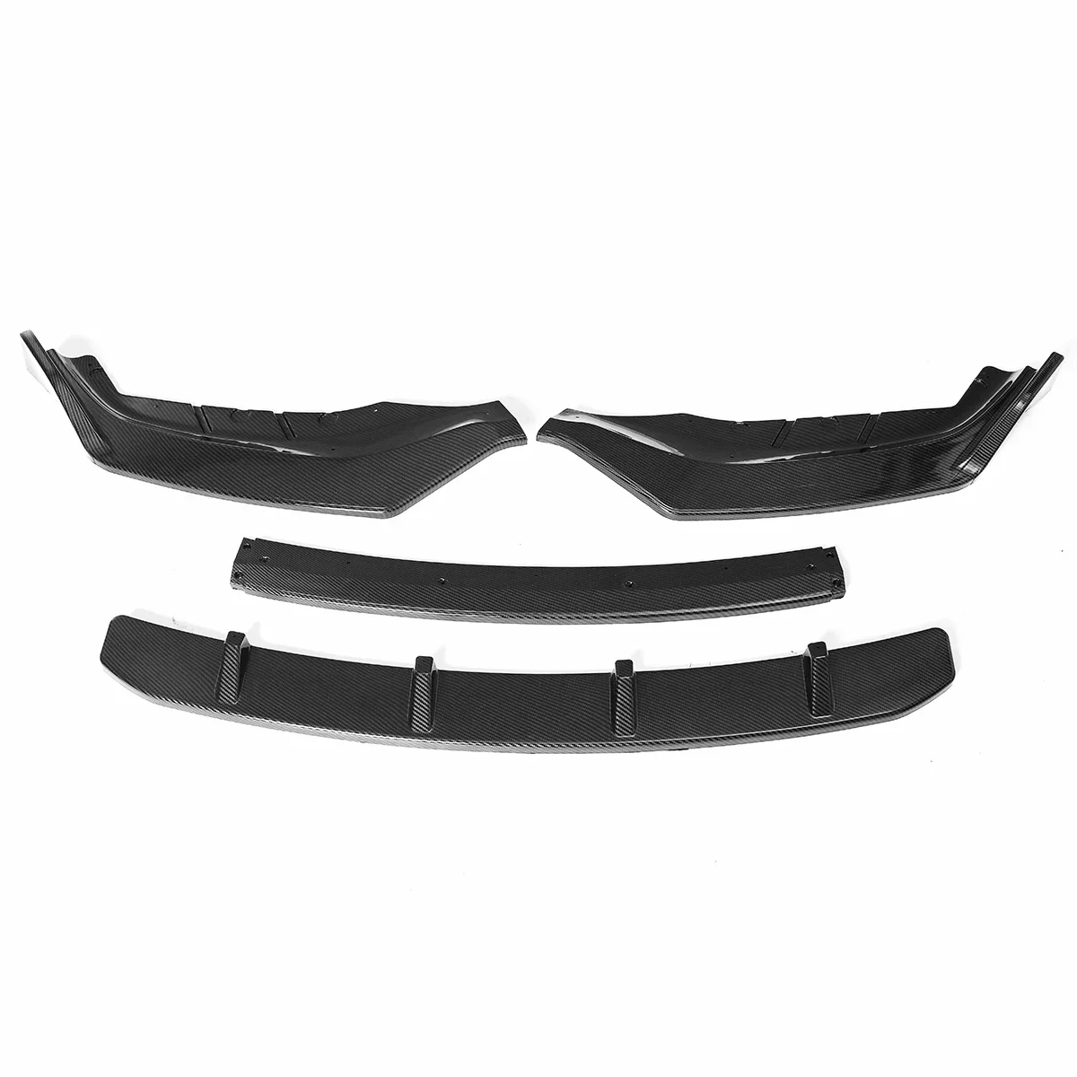 G30 G31 G38 auto paraurti anteriore labbro deflettore labbra Kit corpo Spoiler per BMW serie 5 G30 G31 G38 540i M Sport 2017 2018 2019 2020