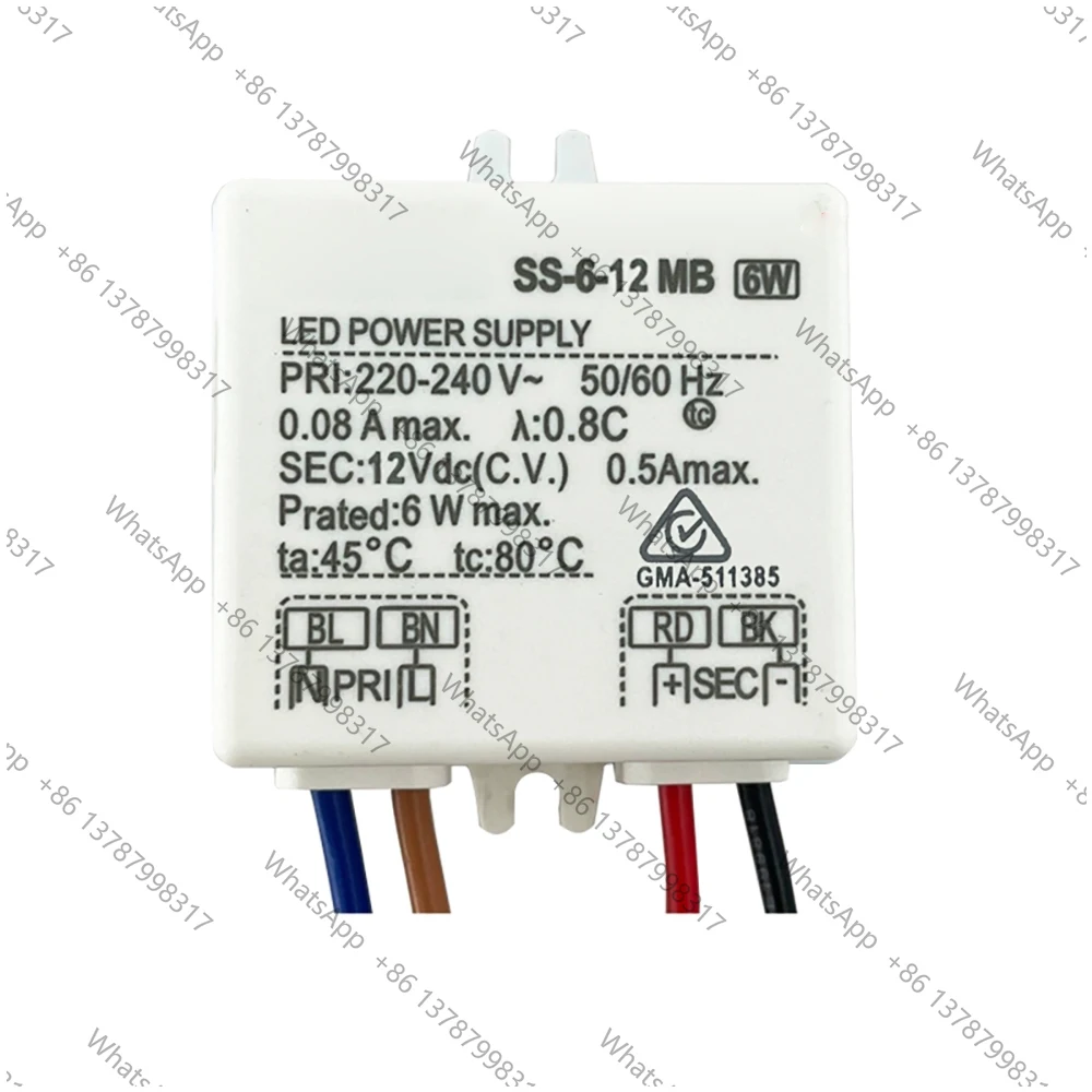 LED POWER SUPPLY SS-6-12 MB SS-6-24 MB 0.08A max For  Drive controller