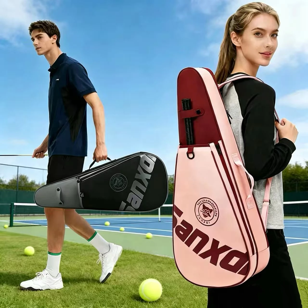 unisex-tennis-racket-bag-shoulder-bag-badminton-bag-high-quality-waterproof-shoelace-netball-bag-sports-fitness-fans-supplies