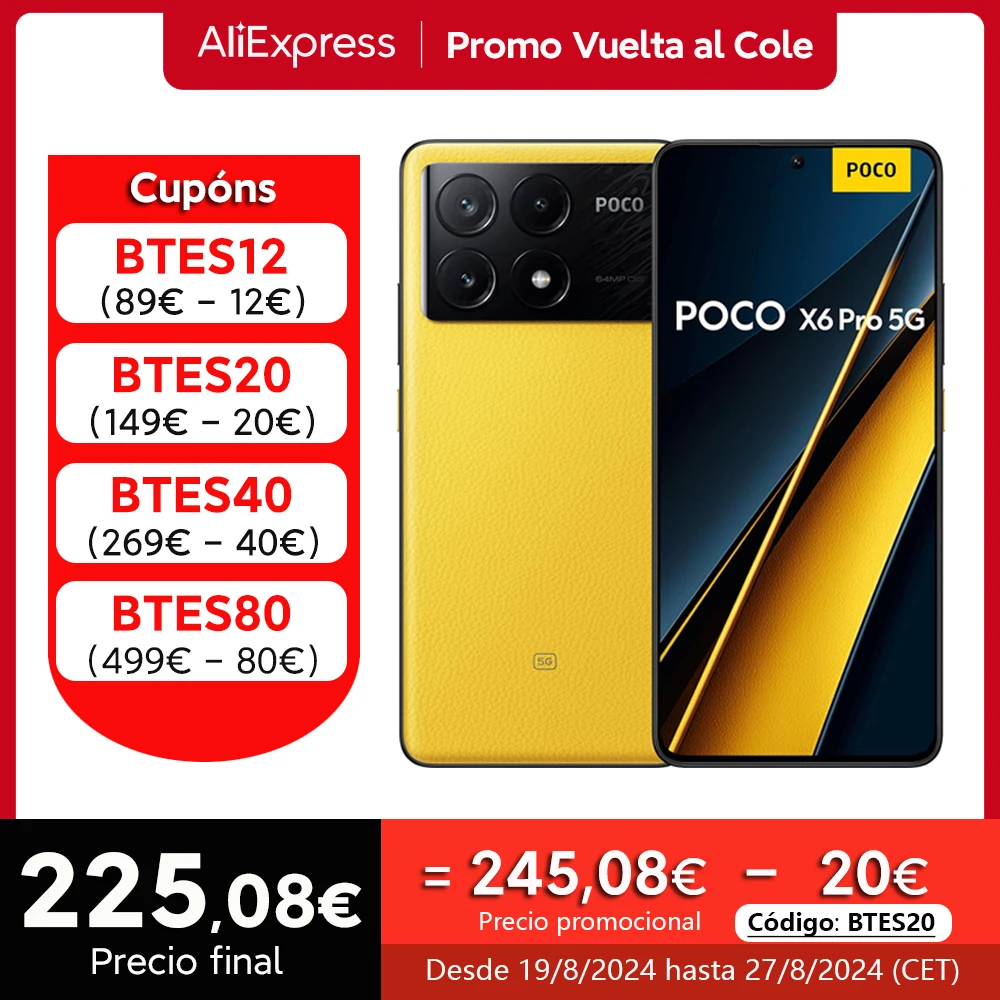 POCO X6 Pro 5G Smartphone 6.67