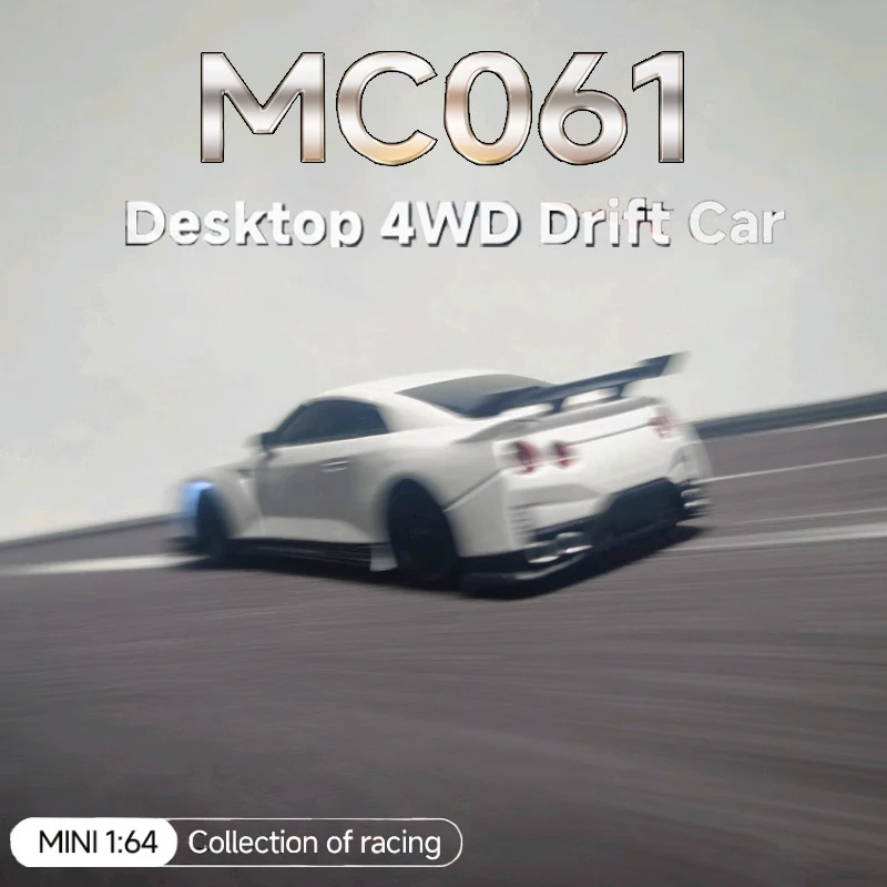 MC061 Mini 1/64 RC سيارة التحكم عن بعد الانجراف مركبة 2.4g 4-Wheel Drive لانهائي متغير السرعة محاكاة سطح المكتب لعبة سباق