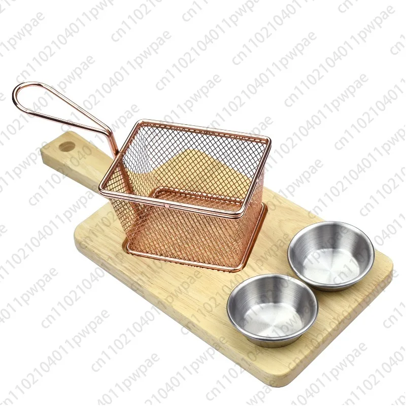 Snack Basket HS-4013A-TZ, Creative Snack Basket for Fries, Pastries, Chicken Wings, Fried Chicken, Bread, and Fried Food Platter