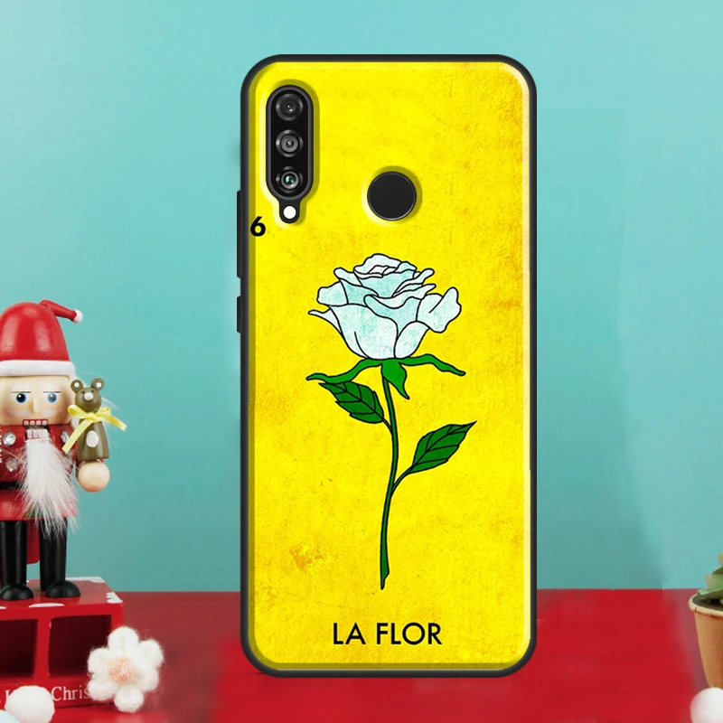 Mexican Bingo Loteria Case For Huawei Nova Y73 Y90 Y70 Y72 Y61 Y91 7i 8i 11i 12i 12s 9 10 SE P30 P40 Lite P60 Pro view 5