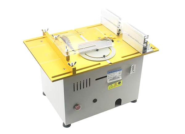 220V Mini Cưa Bàn Làm Việc Gỗ Cuốn Điện Máy Đánh Bóng Máy Xay Mô Hình DIY Cắt Thấy