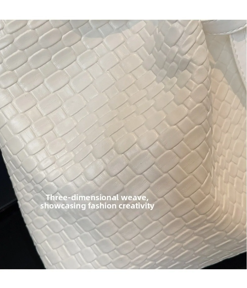 Schultertasche aus PU-Leder, elegante Retro-Handtasche mit großem Fassungsvermögen, erhältlich in 4 Farben, Einkaufstasche für den Arbeitsweg, Schule/Reisen/Arbeit – Detail 9