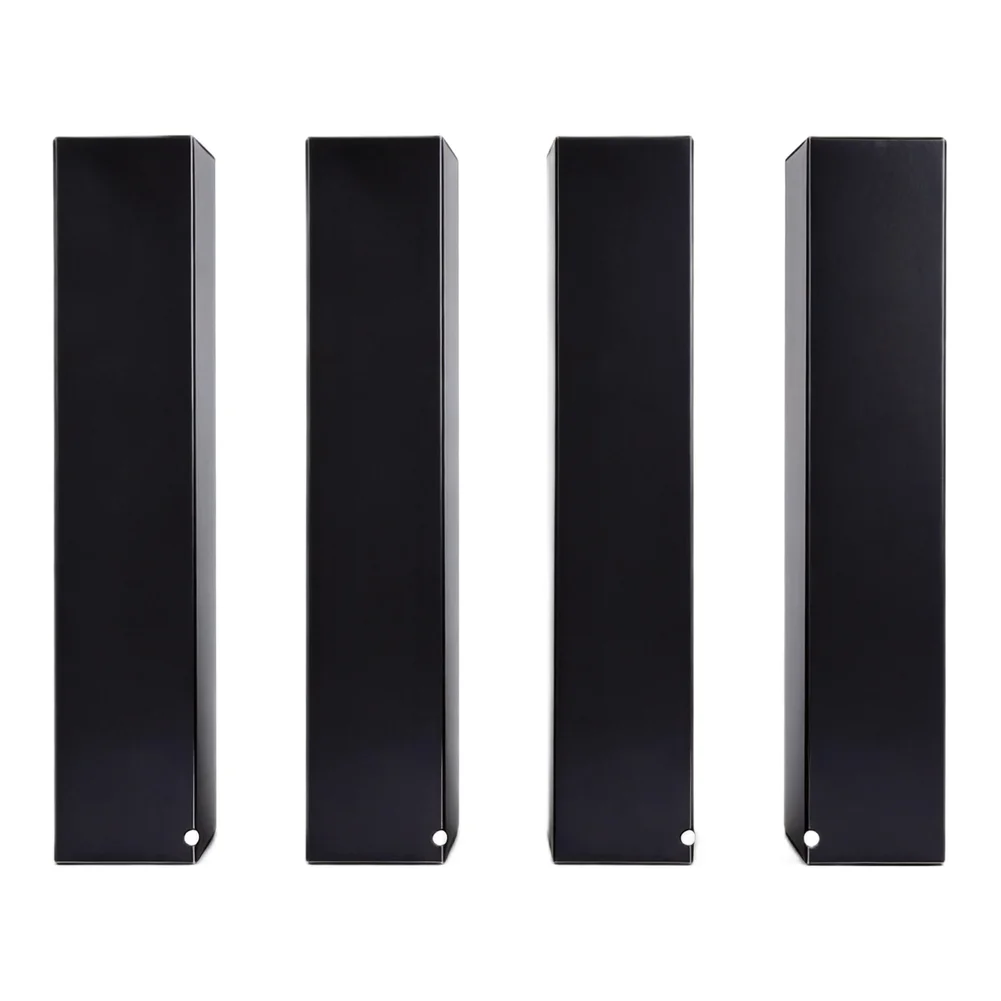 4pcs metal oven fire baffles replacement heat plates for Brinkmann and grills supporting even heat distribution