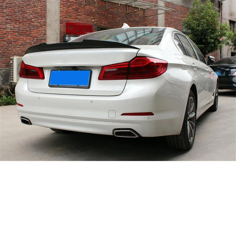 For BMW 5 Series G30/2018-2023 Year Spoiler Accessories ABS Hard Plastic Rear Lip Tail Wing Body Kit,PSM Style