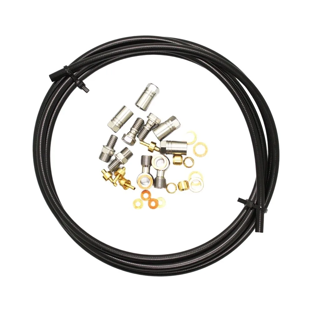 for banjo Connector Kit for Hydraulic Disc Brakes Bicycle Hose for Hope Systems Suitable for Front and Rear Calipers