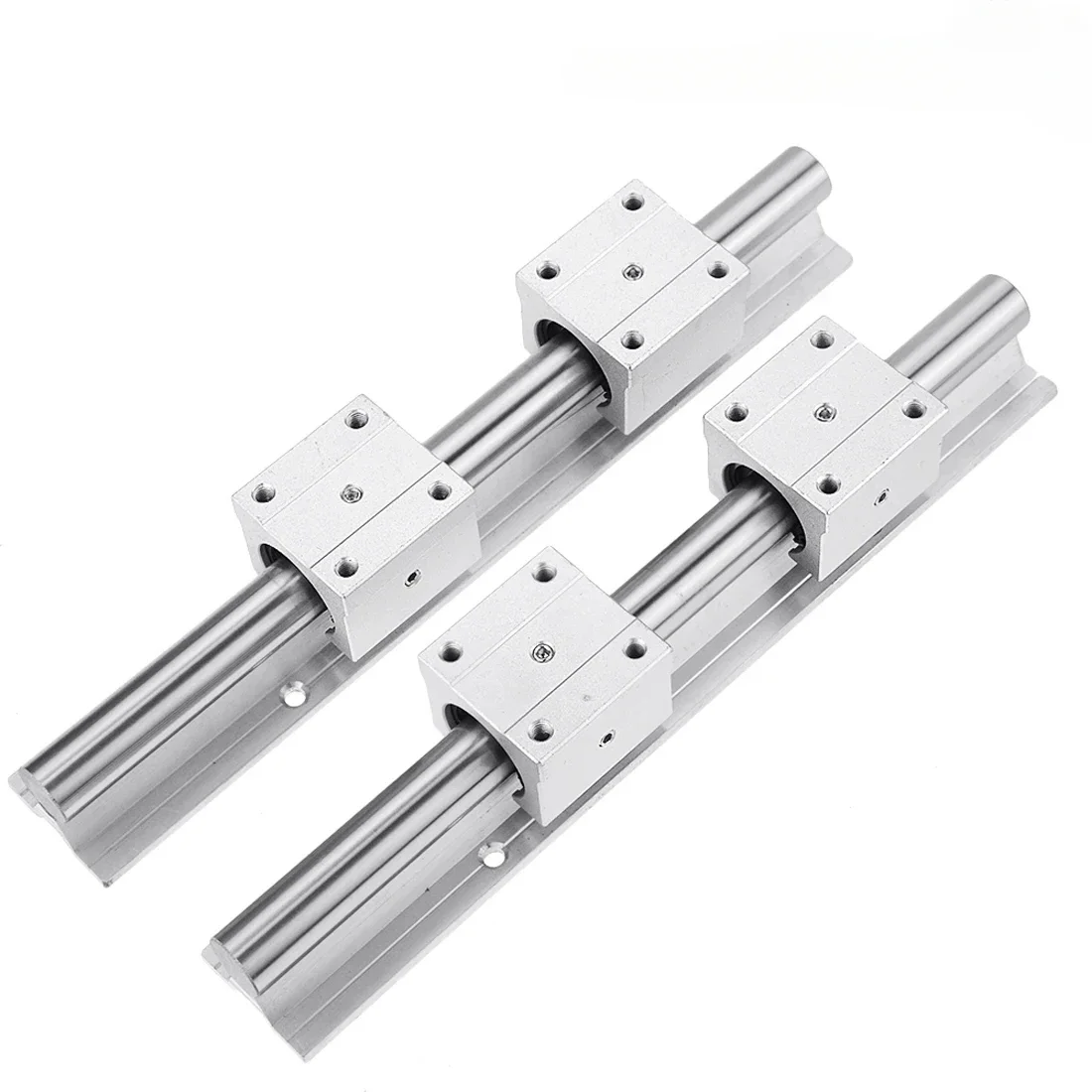 

2set Linear Rail SBR16 SBR12 300 350 400 450 500 600 800 900 1000mm 2pcs Linear Guide SBR12 + 4pcs SBR12UU Blocks for CNC Part