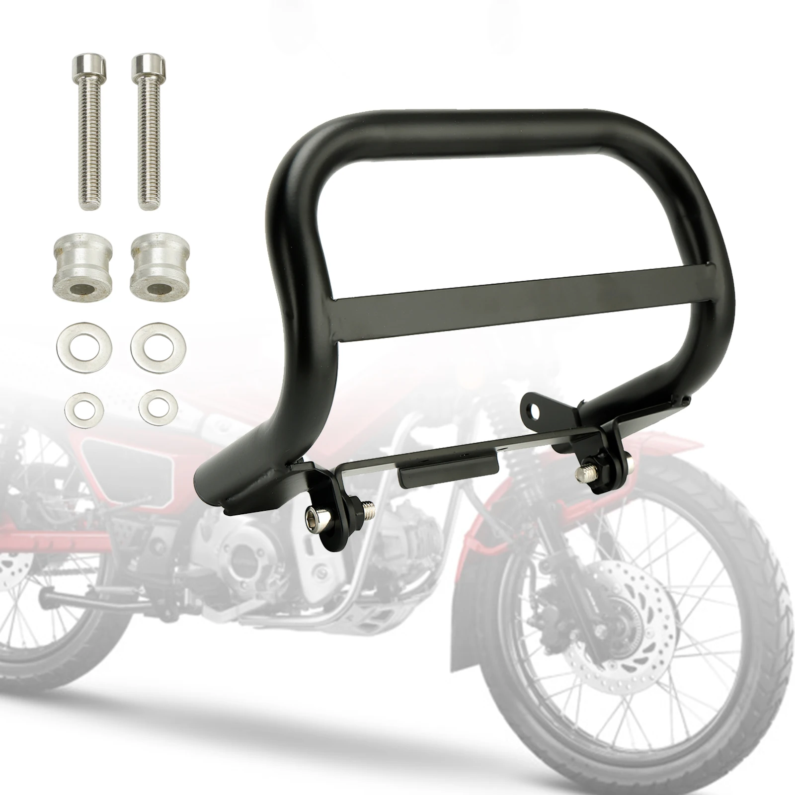 Areyourshop Anti-Crash Tail Light Cover Protector Bumper For Honda Ct125 Honter Cub Trail125