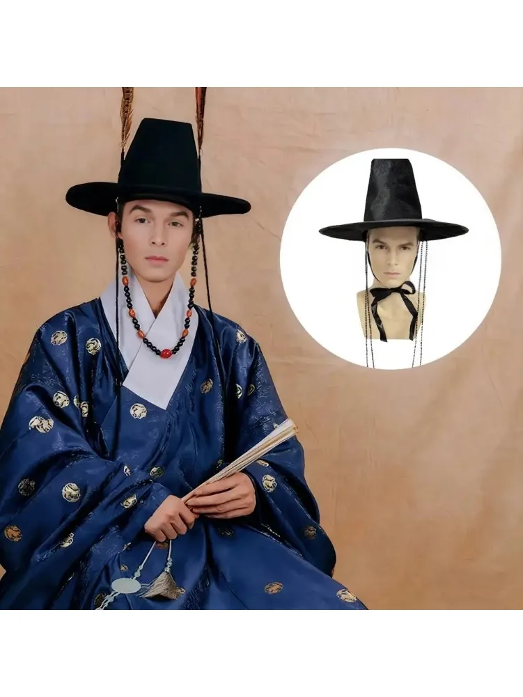 قبعة KPOP-Anime Cosplay لمحبي Jinu Demon Hunter، قبعة Idol Cosplay، لمسة الهالوين الرائعة للرجال، قبعة مسطحة كورية #1