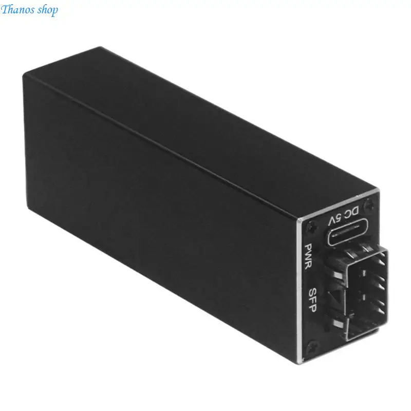 miniature-sfp-fiber-media-converters-with-type-c-port-supports-125gbps-fast-x37a