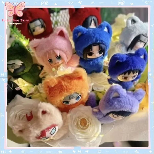

Genuine EAKI S3 Naruto Kitten Land Vinyl Figure Toy Blind Box Mystery Confirmation Kawaii Collectible Model Gift Set Gift Kids
