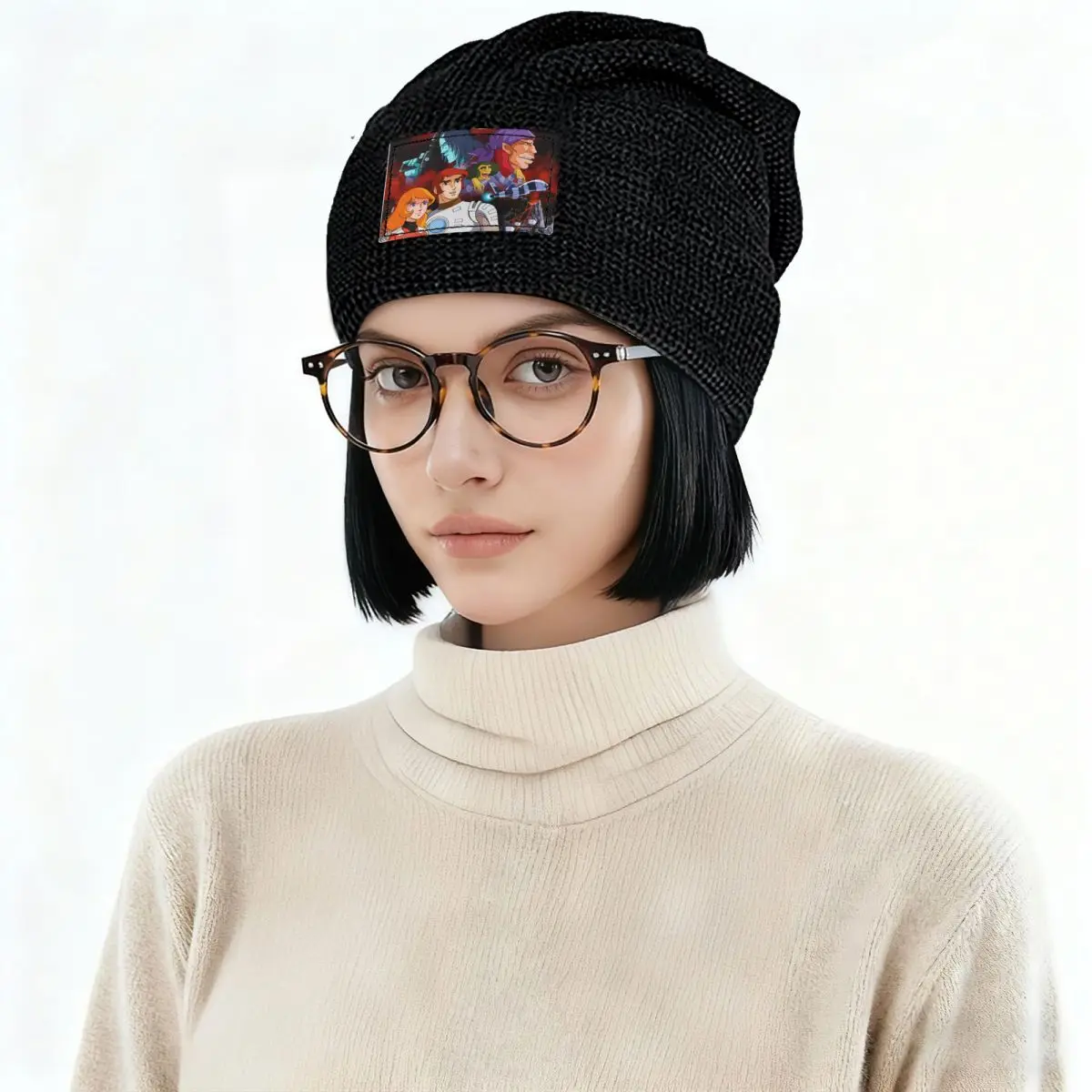 Comet Crew Accessories Captain Future 4 Skullies Beanies Hats Warm Autumn Winter Cap Fleece-Lined Bonnet Caps for Men Women