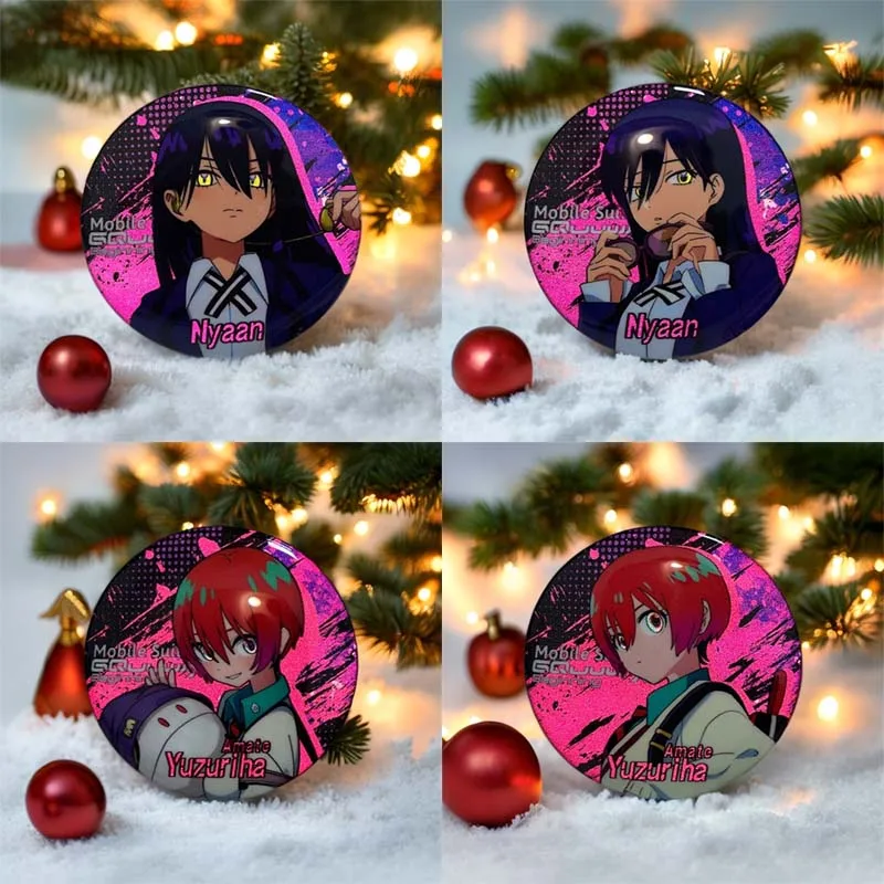 

4PCS Mobile Suit Gundam Lapel Pin Jewelry Gifts Creative Cartoon Cute Anime Badge Personality Clothes Backpack Accessories New