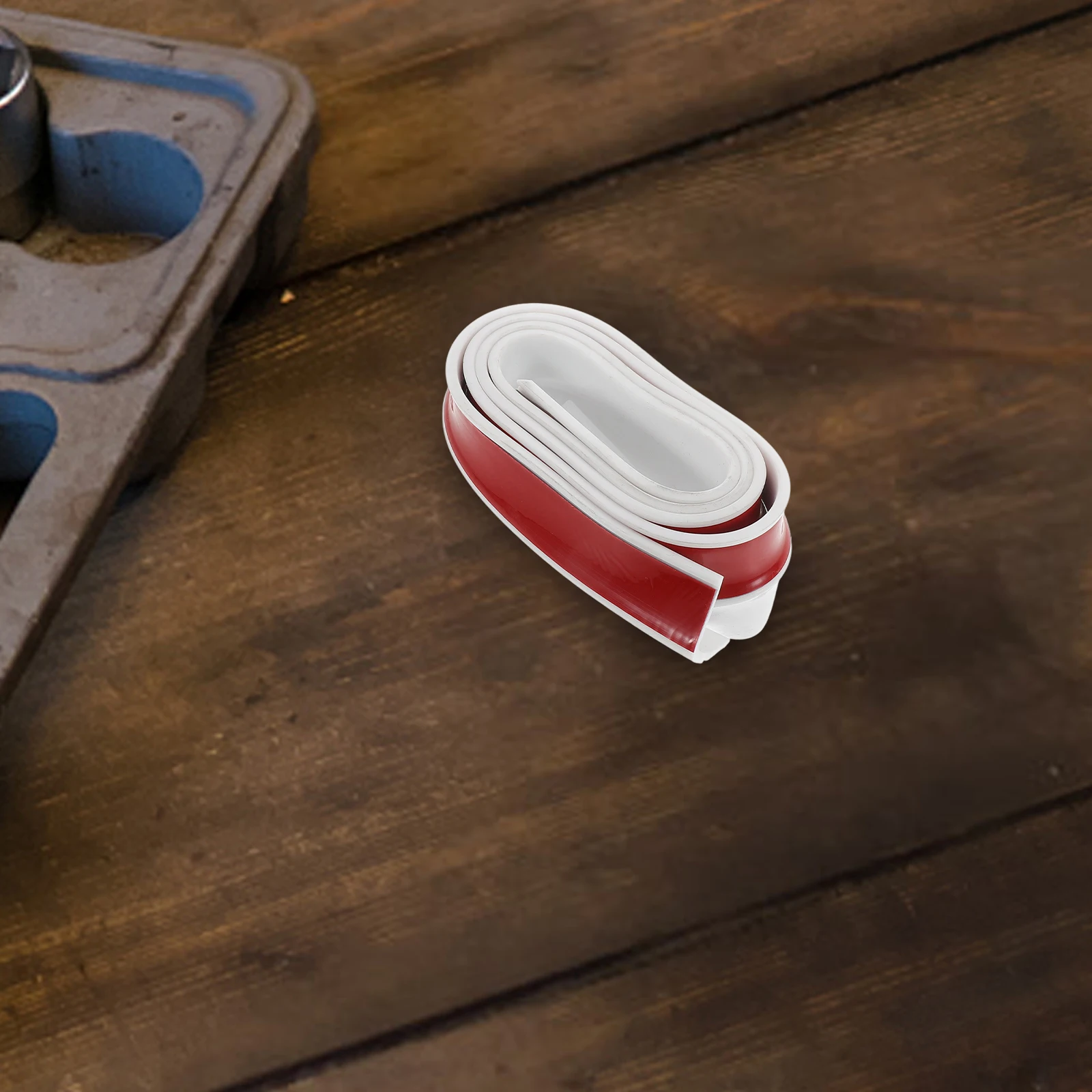 

RV Water Guide Rubber Strips Leak Proof Seal for Windows Doors Strong Sealing Aging Resistant White Weather Stripping