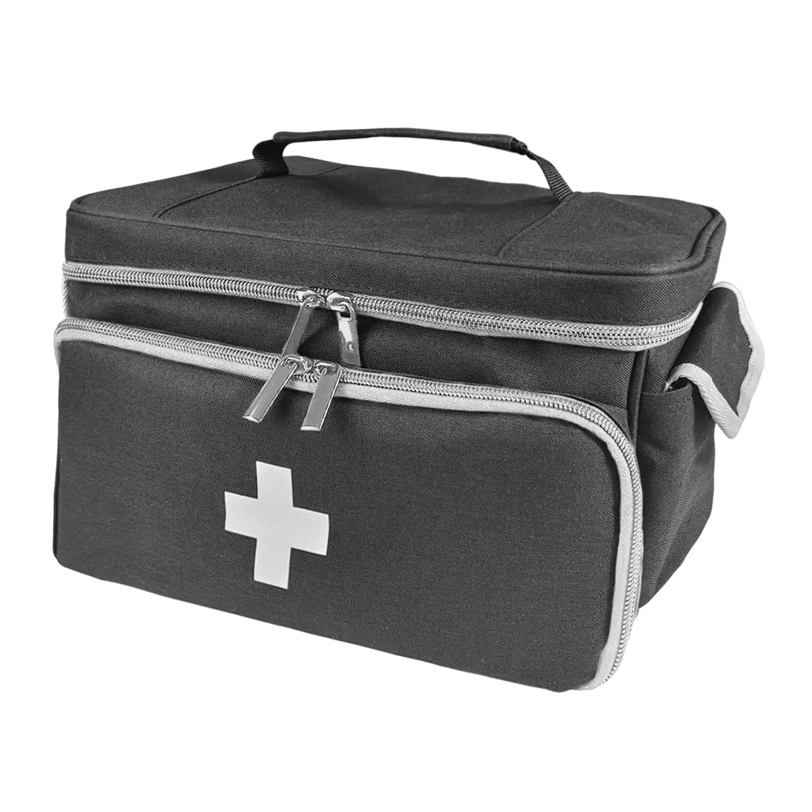 Empty First Aid Bag, Bottle Organizer Large Capacity for for Hiking, Camping