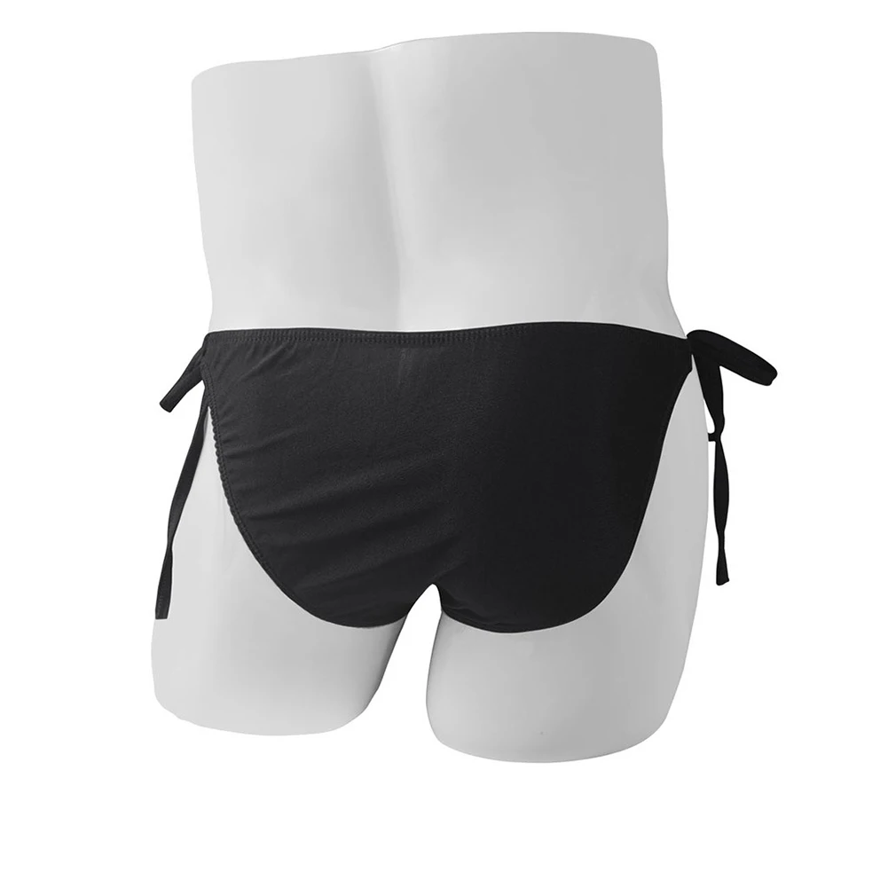 

Men Enhance Pouch Thong Bikini Swimsuit Minikini Tangas Strap Briefs Posing Underwear Comfortable Beachwear Elasticity Slips