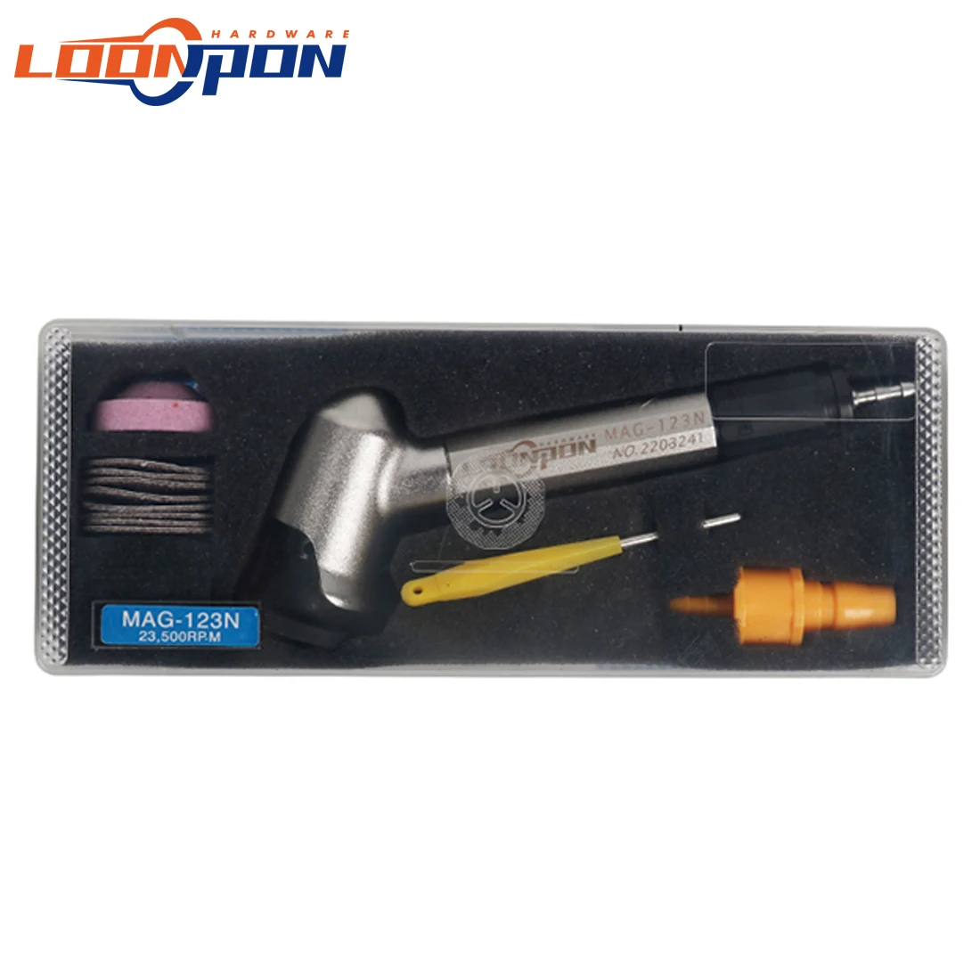 Loonpon MAG-123N Air Die Grinder Pneumatic Die Grinder Grinding Polishing Machine Mill Engraving Tool for Pneumatic Tools