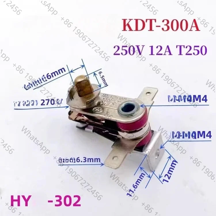 Bimetal adjustable thermostat for rice cookers, ovens, pie pans, frying pans, etc. Bi-Metal Thermostat B Accessories