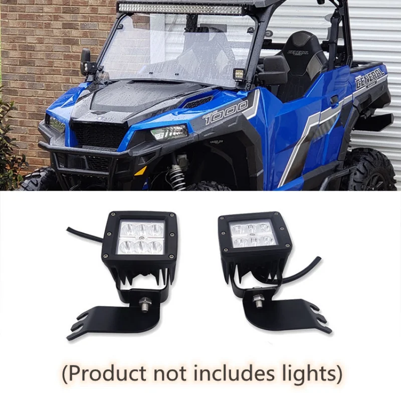 

SAAR Автомобильная фара Передняя стойка Безопасная клетка Квадратный монтажный кронштейн для освещения Подходит RZR XP1000 900S